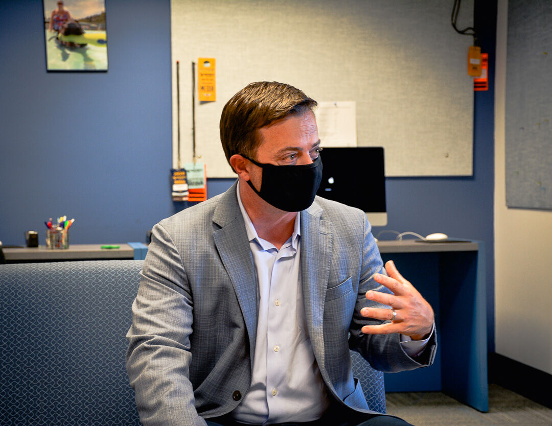 Gov. candidate Ben Salango visits The DA, discusses COVID-19, jobs, campaign